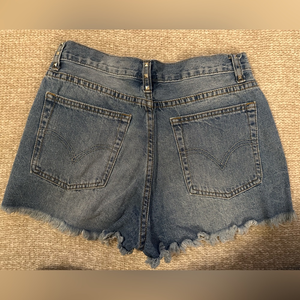 Cutoff Jean Shorts - Size Large